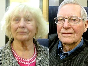 Donald Smith, 84, and Alida Reinders, 86.