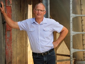 Thamesville-area farmer Clarence Nywening appears on the September page of the 2015 Faces of Farming Calendar. Submitted photo