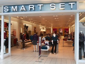 Smart Set is closing across Canada, including this location at St. Vital Centre. (ST. VITAL CENTRE PHOTO)