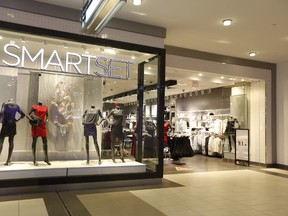 All 107 Smart Set women's clothing stores - owned by Reitman's - are slated to close like this one located at the Yonge-Eglinton centre in Toronto at 2300 Yonge St.  on Tuesday November 25, 2014. Jack Boland/Toronto Sun/QMI Agency