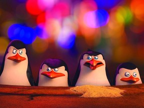 A scene from Penguins of Madagascar (Handout)