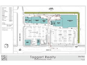 Site plans for the new Greenwood Park Centre shopping plaza in Kingston's east end.