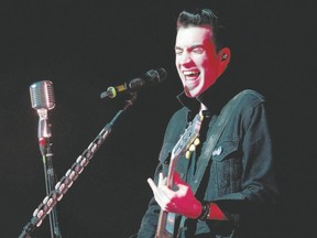 Frontman Tyler Connolly and Theory of a Dead Man are slated to raise the roof at London Music Hall on Thursday. The Vancouver band will tour with Bush in 2015. (CODIE MCLACHLAN/QMI AGENCY)