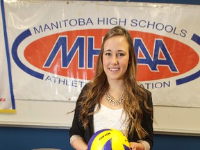 Hard-hitting, hard-healing Katie Friesen of MBCI is No. 1 in the Sun's annual high school girls volleyball coaches poll.