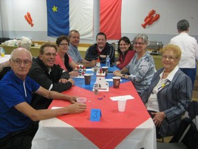 Photo supplied                  
A celebration of Acadian cultture in Hanmer included an authentic Acadian lunch.