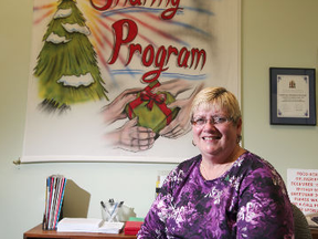 Pam Smith, coordinator of the Christmas Sharing program, says registration is at an all-time high. 
Jerome Lessard/The Intelligencer file photo