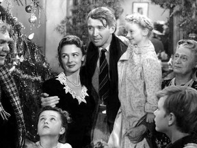 It's a Wonderful Life scene.

(Courtesy)