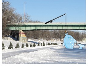 This Big, one of the warming huts at The Forks in 2014-15.