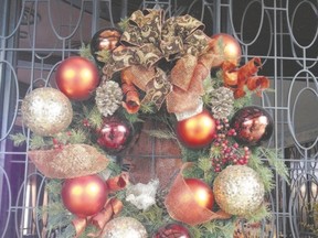 Put some extra holly jolly into your one-of-a-kind Christmas wreath.
(Supplied photo)