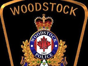 Woodstock police badge