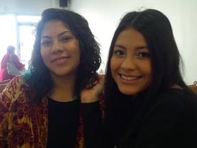 Kaitlin Castellon-Mendez, left, and sister Katherine Nicole Castellon-Mendez. (Supplied photo)