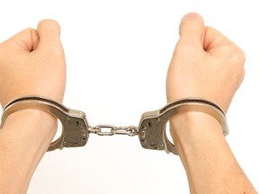 Handcuffs.

(Fotolia)