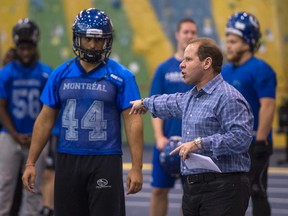Head coach Danny Maciocia and his Montreal Carabins are enjoying the comforts of home this week leading to the Vanier Cup. JOEL LEMAY/QMI AGENCY