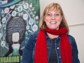 Sarah Noad is the international student recruiter with the Thames Valley District school board, a newly created position that will help fill classrooms with students from countries like China. (DEREK RUTTAN, The London Free Press)