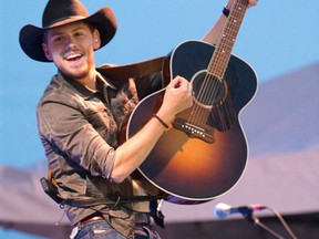 Country star Brett Kissel will be bringing his guitar along to the Singing Christmas Tree event. (QMI AGENCY/File)
