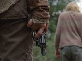 One of the more shocking death scenes in The Walking Dead. This one, involved a child. (Handout)