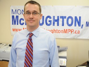 Lambton-Kent-Middlesex MPP Monte McNaughton