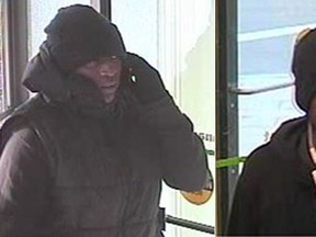 Ottawa cops say this man is being sought in connection with two bank robberies. (OTTAWA POLICE Submitted images)