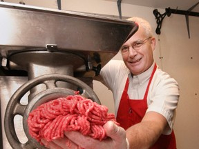 Geoff Jackson and some ground beef. (QMI AGENCY FILE PHOTO)