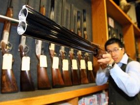 Justin Kam from The Shooting Edge in Calgary. (DARREN MAKOWICHUK/CALGARY SUN/Postmedia Network file photo)