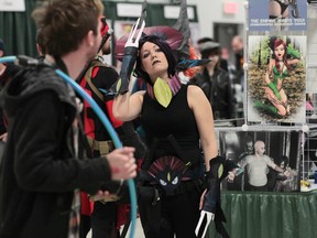 A lot of people dressed up for the Ottawa Pop Expo at the EY Centre Nov. 22-24. (Tony Caldwell/QMI Agency)