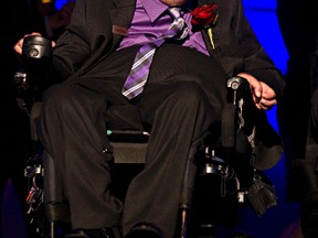 Larry Pempeit was presented with the Gary McPherson Leadership Award and the International Day of Persons with Disabilities. (FILE PHOTO)