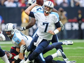 Zach Mettenberger and the Titans are at the bottom of the power rankings. (USA TODAY SPORTS)