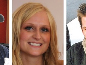 Matt Humeniuk (left), Stephanie Bertrand and Michael Kritz died in a tragic boating accident in 2013.