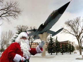 Santa Claus and NORAD (North American Aerospace Defence Command).