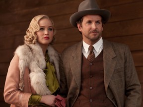 Jennifer Lawrence and Bradley Cooper in "Serena."