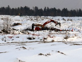 The iconic Shania Twain Centre was demolished on Wednesday, December 3, 2014. (Len Gillis/QMI Agency)