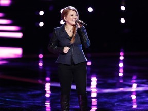 DaNica Shirey on "The Voice."