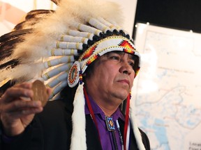 Sapotaweyak Cree Nation Chief Nelson Genaille.