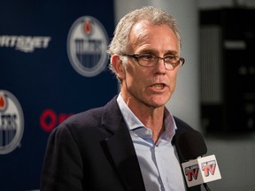 Edmonton Oilers GM Craig MacTavish addressed the media on Friday (Ian Kucerak, Edmonton Sun).