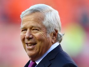 Revolution owner Robert Kraft finally opened his wallet this season and it has led to the team reaching the MLS Cup. (AFP/PHOTO)