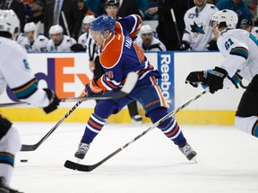 The Oilers have had some success against the Sharks and Ducks in the past year. (Ian Kucerak, Edmonton Sun)