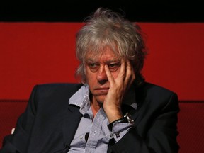 Singer Bob Geldof attends a media launch of the Africa Progress Report 2014 in London, in this May 8, 2014 file photo.    REUTERS/Stefan Wermuth/Files