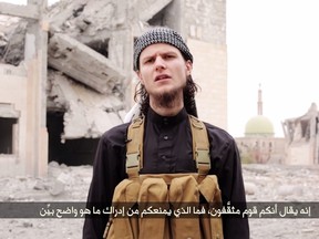 Ottawa man John Maguire, who allegedly left Canada to join ISIS in Syria, has reportedly been killed. Maguire, who joined the terrorist organization under the name Abu Anwar al-Canadi, was reported dead on Twitter by Abu Saman, a member of ISIS. Saman alleged that Maguire had been “martyred” along with another fighter. Screen capture from Internet Archives.