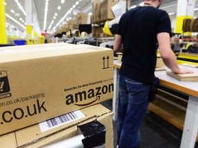 A glitch in Amazon's system accidentally sent a British student 51 packages worth $5,600. (AFP)
