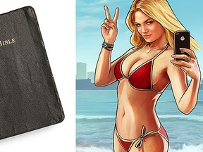 Angry gamers fans took aim at Target Australia after it decided to remove "Grand Theft Auto V" from its shelves by launching a campaign to ban the Bible from there as well - even though Target doesn't actually sell the book. (Fotolia/Supplied)