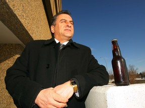 Calgary-East MLA Moe Amery poses outside his Calgary, AB office Sunday  March 6, 2011. JIM WELLS/ CALGARY SUN