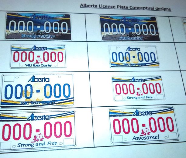 Dozens of Alberta licence plate designs were rejected | Edmonton Sun