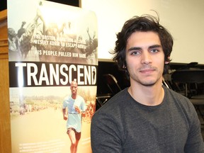 Canadian Michael Del Monte is the co-director of Transcend, a movie about a top Kenyan marathoner who ran for a seat in his country's parliament. The film was shown at KCVI. (Michael Lea/The Whig-Standard)