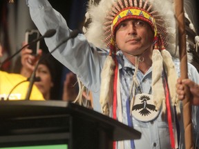 Perry Bellegarde was elected as the Chief of the Assembly of First Nations today.   Wednesday, December 10, 2014.  Chris Procaylo/Winnipeg Sun/QMI Agency