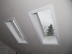 Skylights give the impression of more space and can completely change the feel and ambience of a room. (Free press file photo)