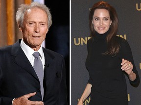 Clint Eastwood and Angelina Jolie were ignored by the Golden Globes brass. (WENN.COM)