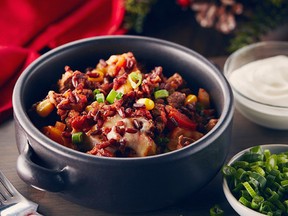 Baked Cowboy Chili Casserole. (Recipes courtesy of USA Rice)