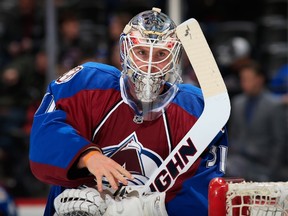Calvin Pickard has found it immensely helpful to have the great Patrick Roy as his coach in Colorado.