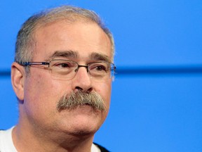 Ex-Ottawa Senator coach Paul MacLean talks to the media during a press conference at Canadian Tire Centre in Ottawa Tuesday Dec 9,  2014. (Tony Caldwell/QMI Agency)