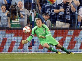 Toronto FC goalkeeper Joe Bendik also is the team rep for the MLS Players’ Union. Bendik made around $150,000 last season, but says that “there are guys that make $80,000 that have played in the league for a lot of years.” (PETER G. AIKEN/USA Today Sports files)